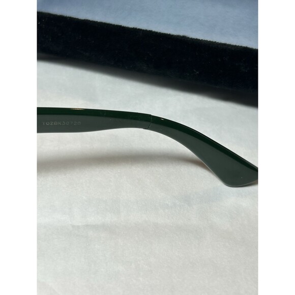 Authentic Gucci GG0004ON Eyeglass Frame Green 011 53-19-145 With Case Flaw main image 16